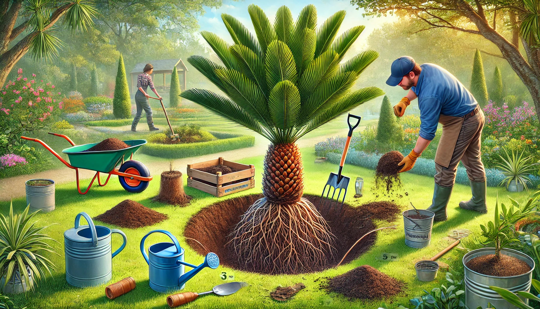 How to Plant a Windmill Palm Tree