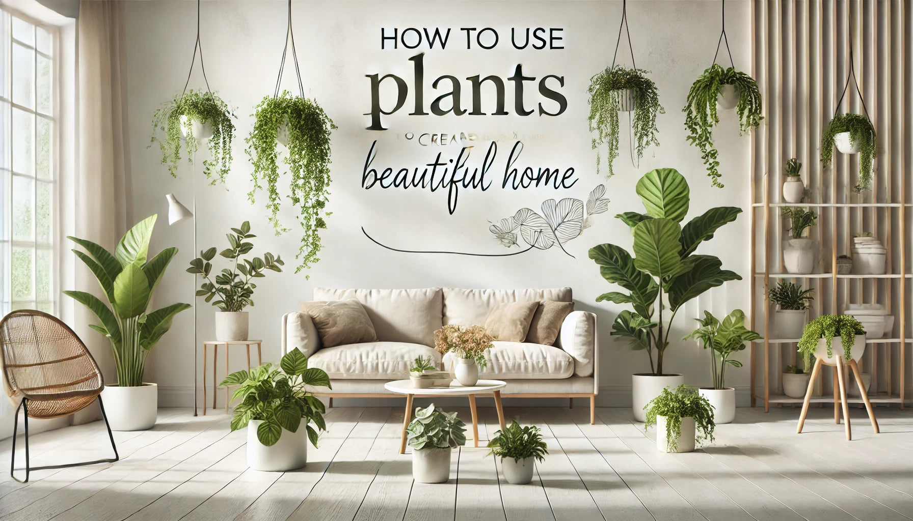 How to Use Plants to Create a Beautiful Home