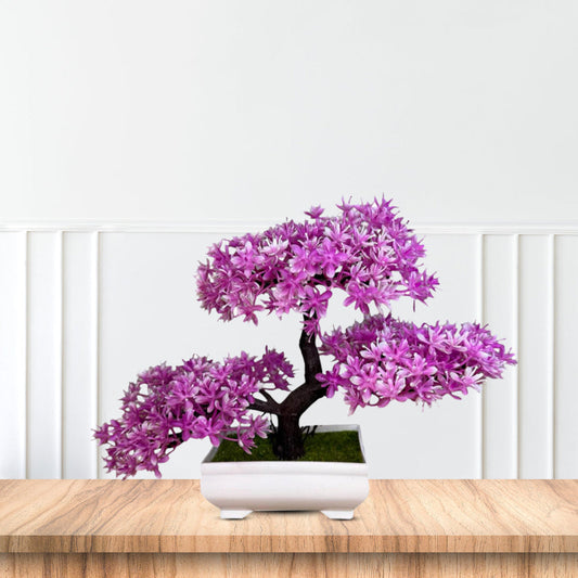 Artificial small bonsai tree indoor decorative plant