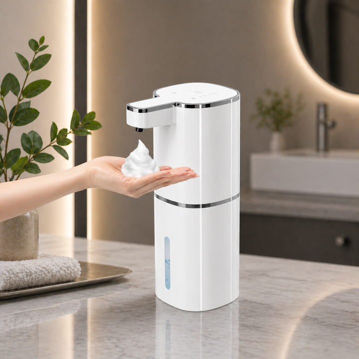 Luxury Touchless Automatic Foaming Soap Dispenser for Kitchens & Bathrooms | Rechargeable & Waterproof (Copy)