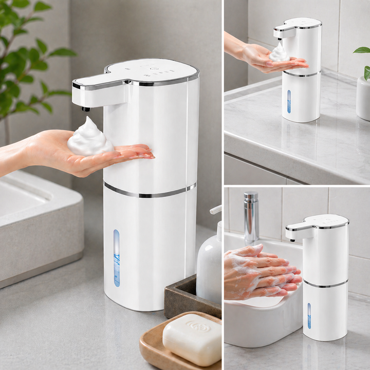 Luxury Touchless Automatic Foaming Soap Dispenser for Kitchens & Bathrooms | Rechargeable & Waterproof (Copy)