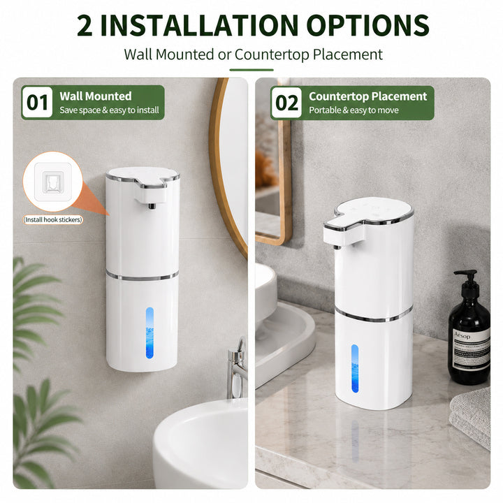 Luxury Touchless Automatic Foaming Soap Dispenser for Kitchens & Bathrooms | Rechargeable & Waterproof (Copy)