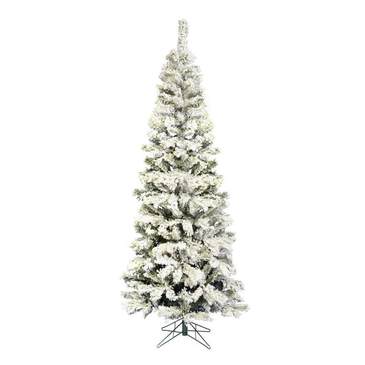 Stunning Flocked Pacific Tree-Artificial