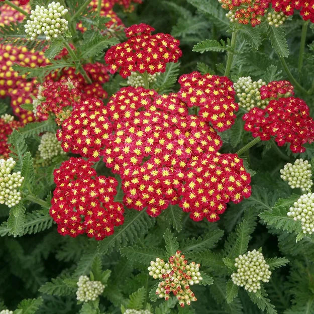 Achillea Millefolium 'Strawberry Seduction- Large Clusters of Long  [EG]