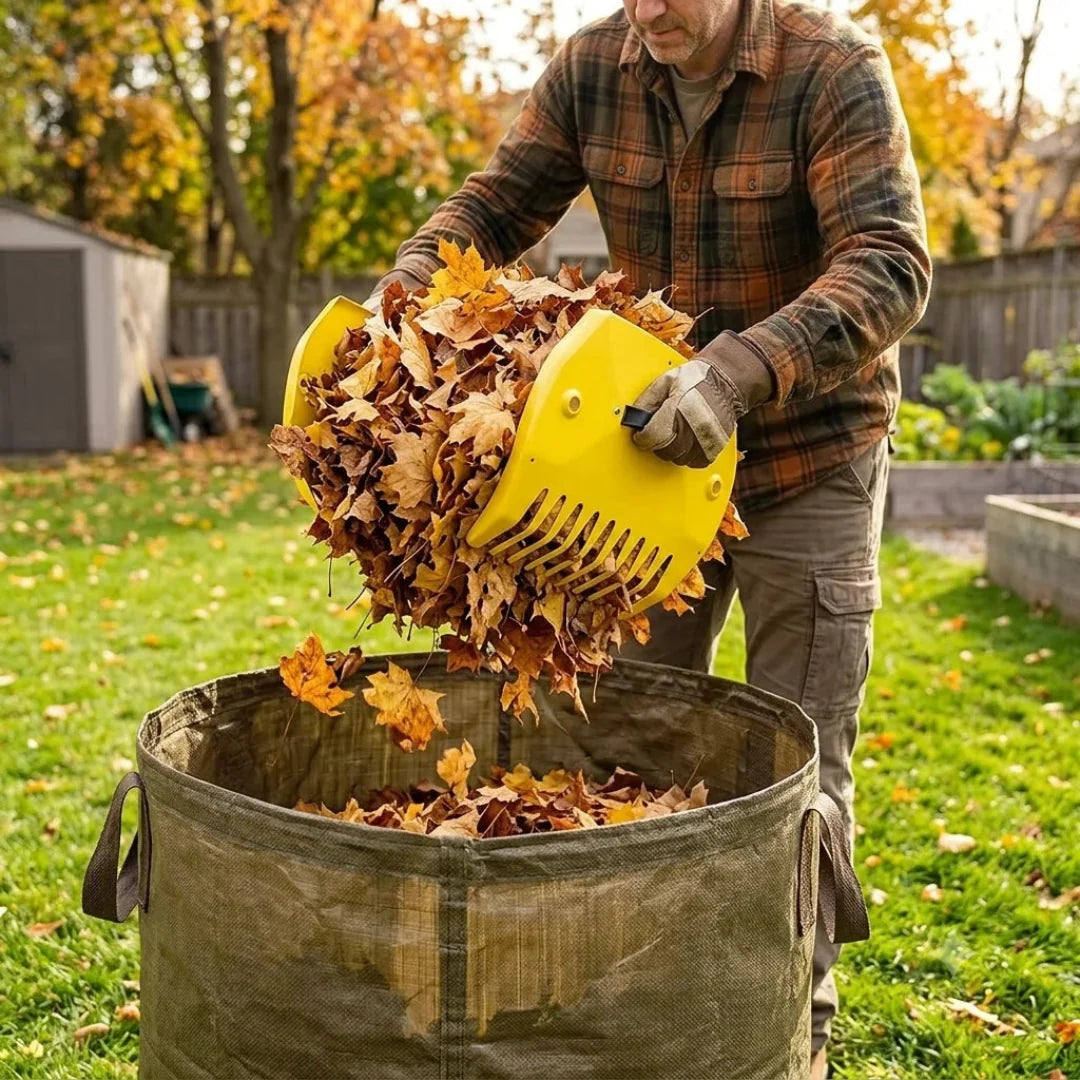 Garden Hand Rake – Ergonomic Hand Cultivator and Soil Loosening Tool