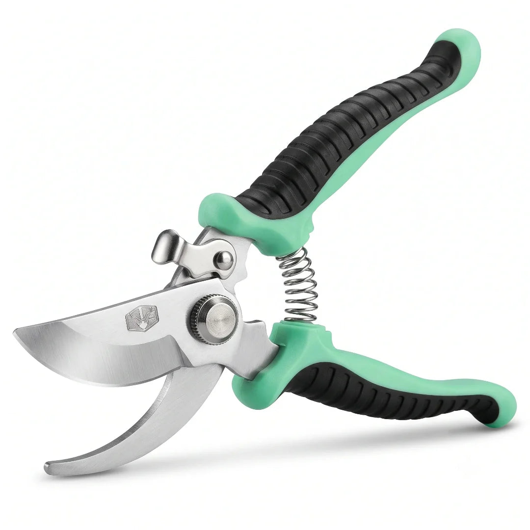 Plant Pruning Shears – 190mm Green Garden Hand Pruner