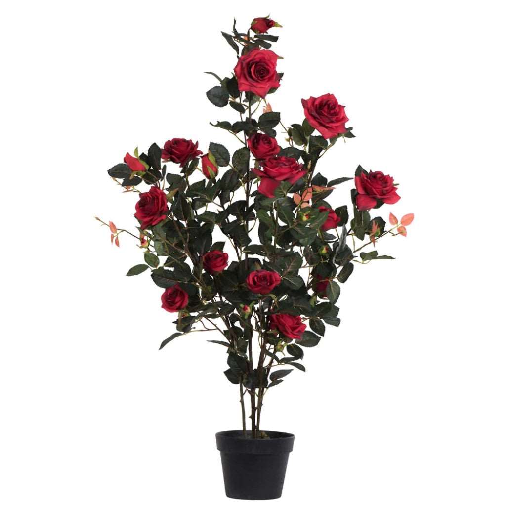 Artificial Plant : Rose Plant in Pot