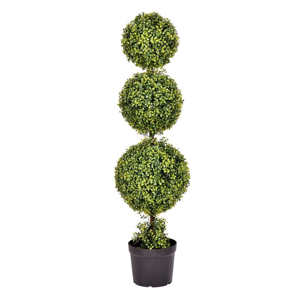 Artificial Topiary : Boxwood Triple Ball