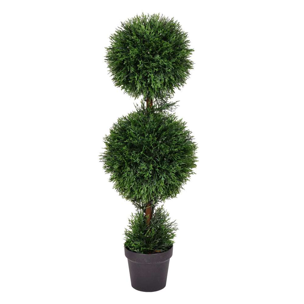 Artificial Plant : Cedar Double Balls In Pot Online on Sale from HnG Nursery for trees & plants
