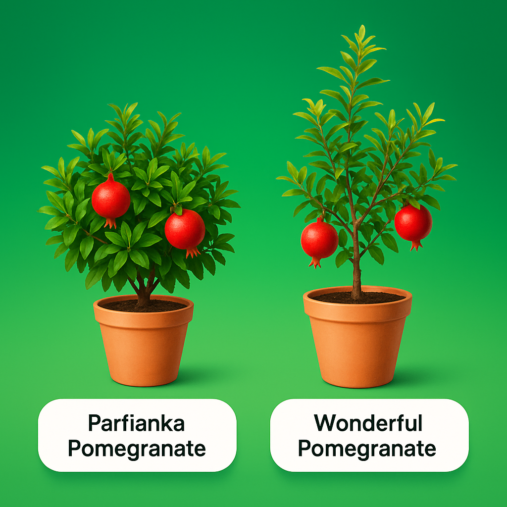 Black Friday 2 Plant Combo - Parfianka PomeGranate & Wonderful pomegranate!