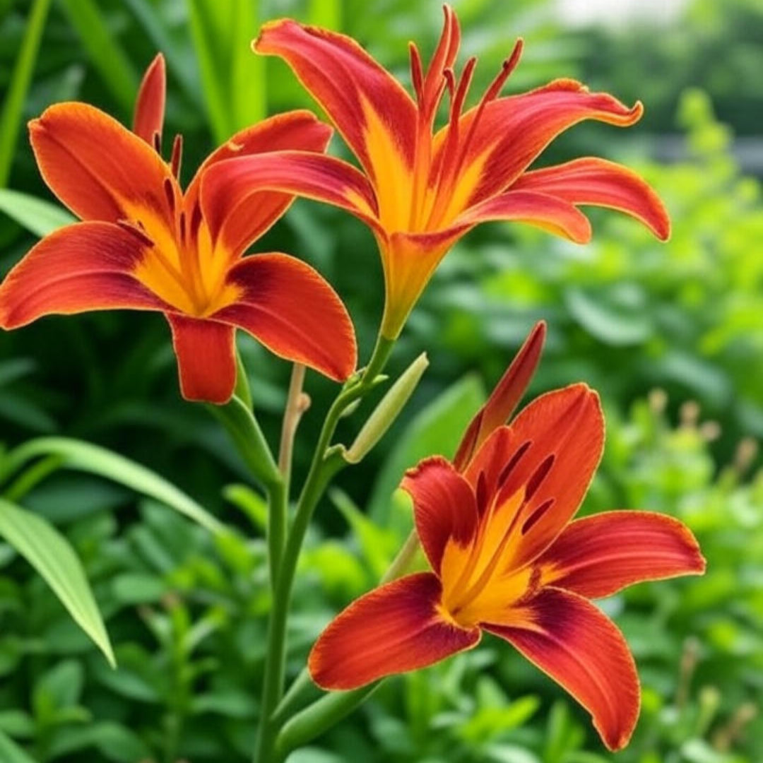 Less Lilly Black Prince Lilly Gorgeous Reddish-Black Blooms with Many Buds buy ...