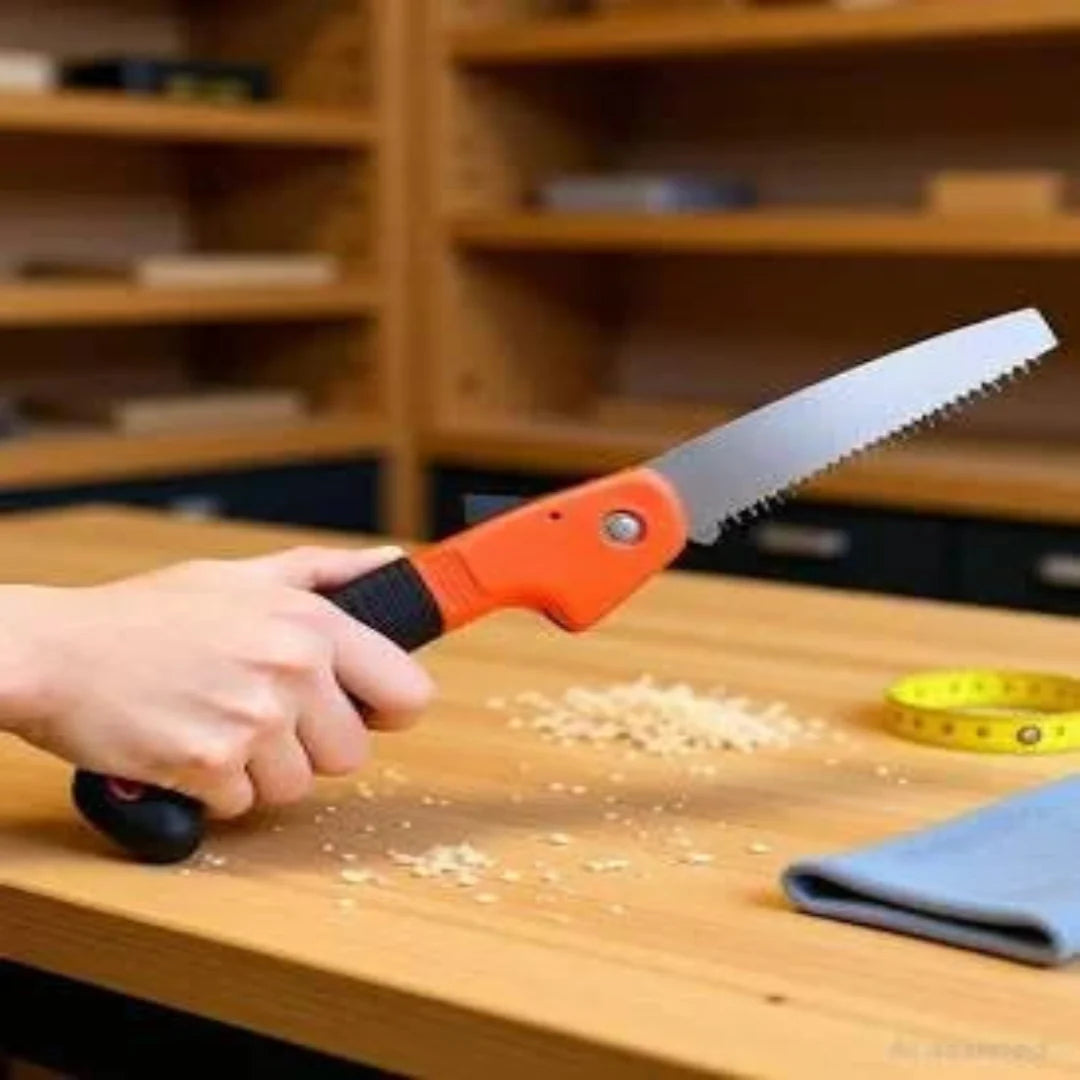 210mm Folding Pruning Saw – Fastest-Cutting SK4 Steel Blade