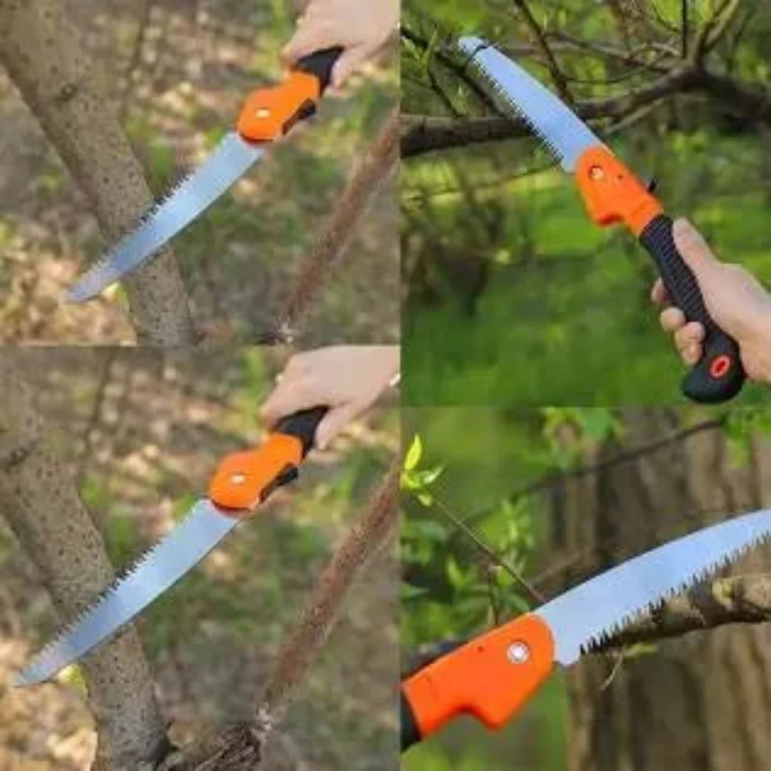 210mm Folding Pruning Saw – Fastest-Cutting SK4 Steel Blade