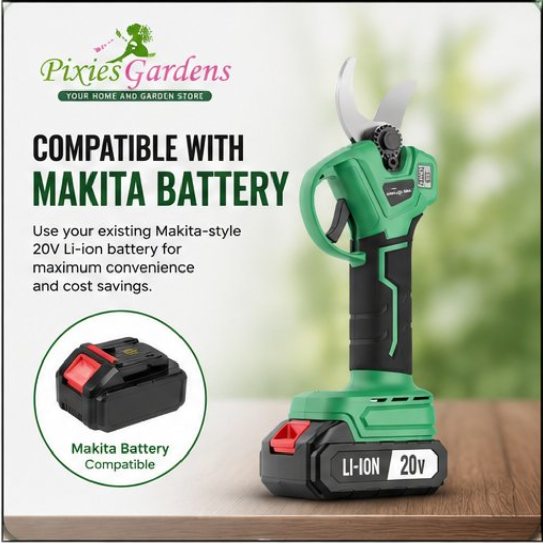 20V Cordless Electric Pruner - Brushless Battery Powered Pruning Shears for Tree Branches & Garden Trimming (Copy)
