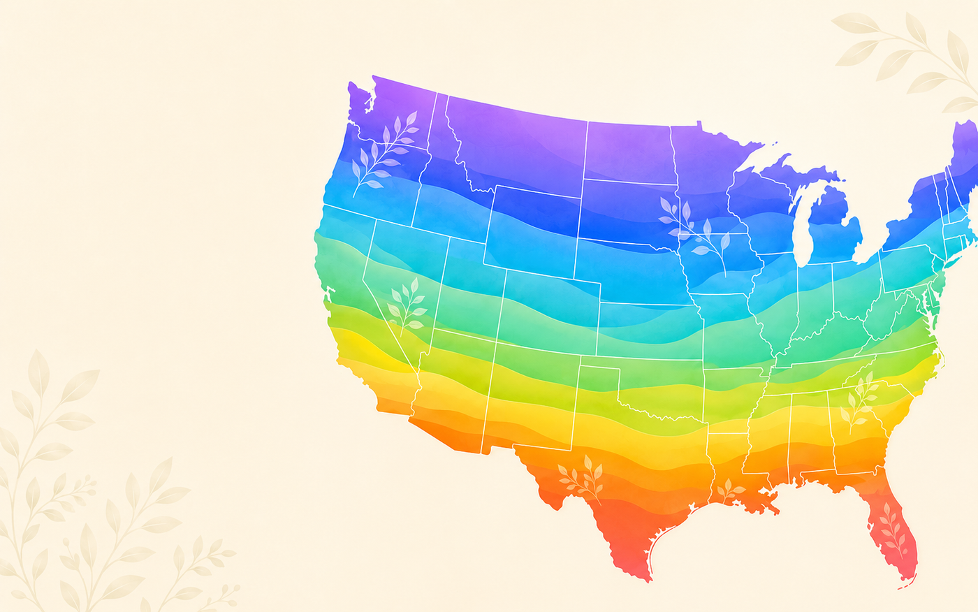 Know what grows where you live