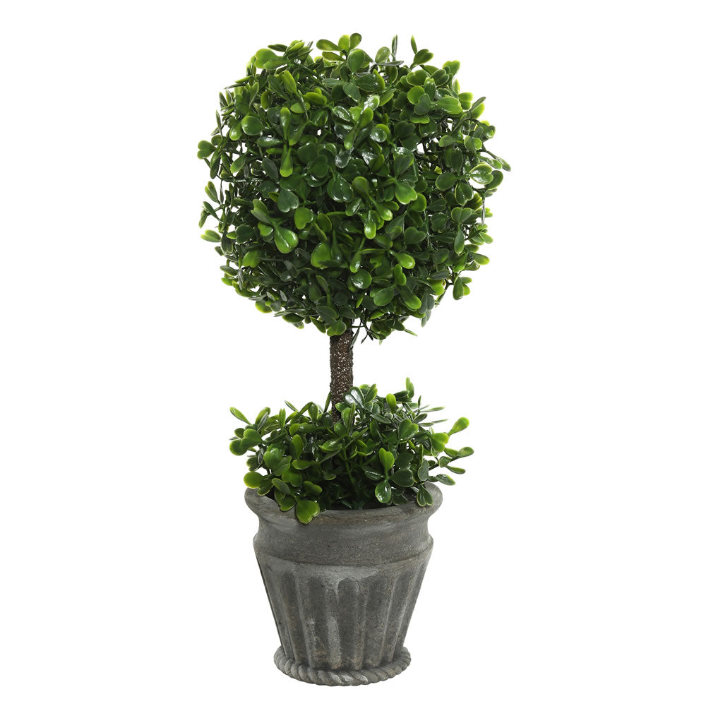 Artificial Topiary : Boxwood Topiary in container Online on Sale from HnG Nursery for trees & plants