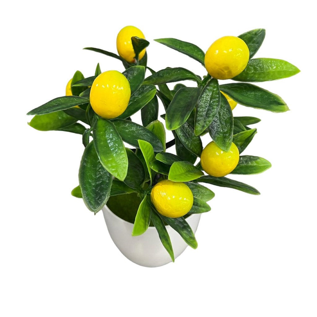 Gorgeous Artificial Lemon Bonsai-2