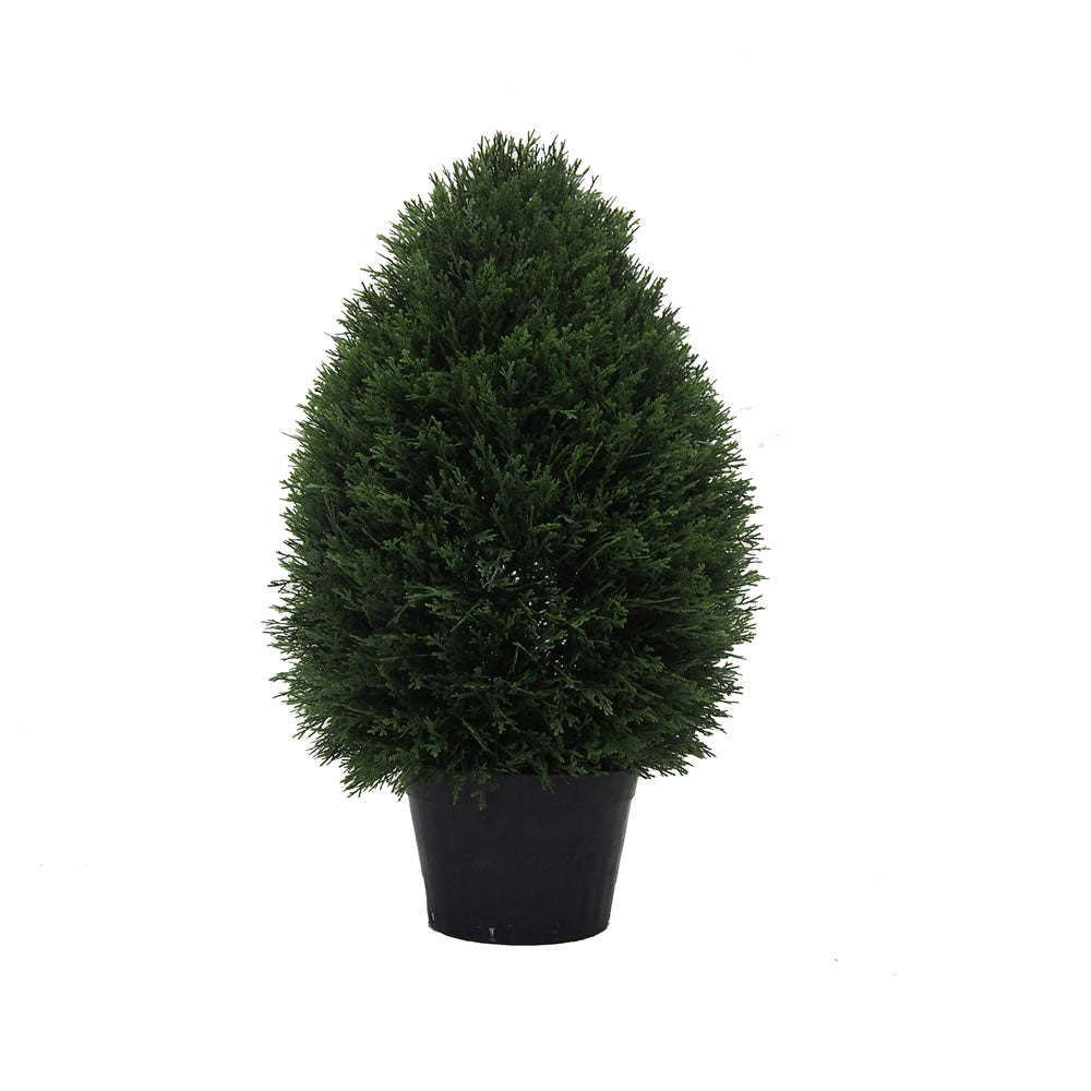 Artificial : Potted Cedar Teardrop Shaped Online on Sale from HnG Nursery for trees & plants